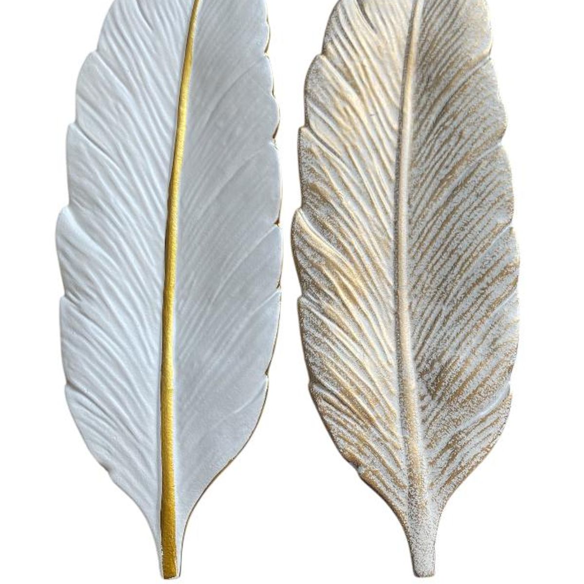 GENERICO - PACK BANDEJA  BLANCA - DORADA  DETALLES  Medidas 40 x 14 x 2 cm