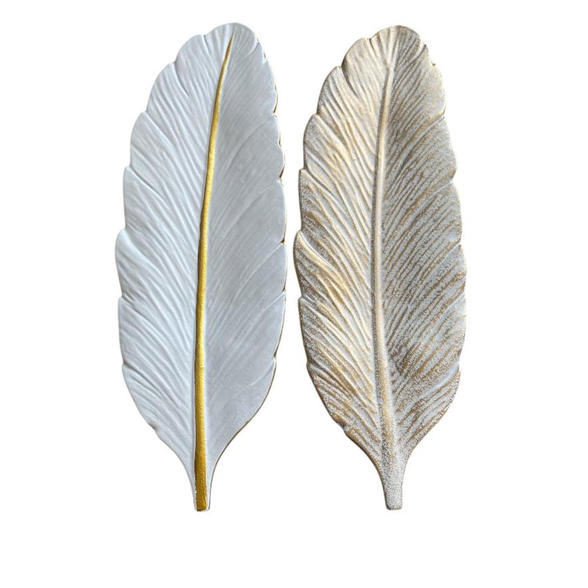 GENERICO - PACK BANDEJA  BLANCA - DORADA  DETALLES  Medidas 40 x 14 x 2 cm