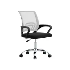 ARTHOME - Silla De Oficina Ejecutiva Nueva York Ergonomica Malla Blanco