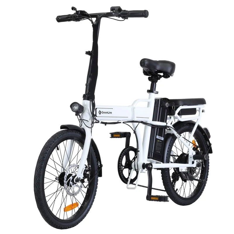 GREEN LINE - Bicicleta Eléctrica GREENLINE Modelo FL2 Color BLANCO