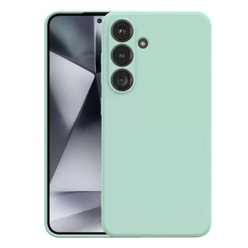 GENERICO - Carcasa Para Samsung S24 Celeste Silicona
