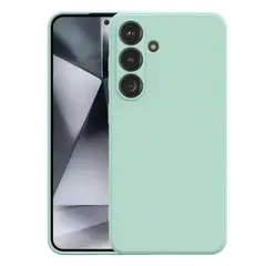 GENERICO - Carcasa Para Samsung S24 Celeste Silicona