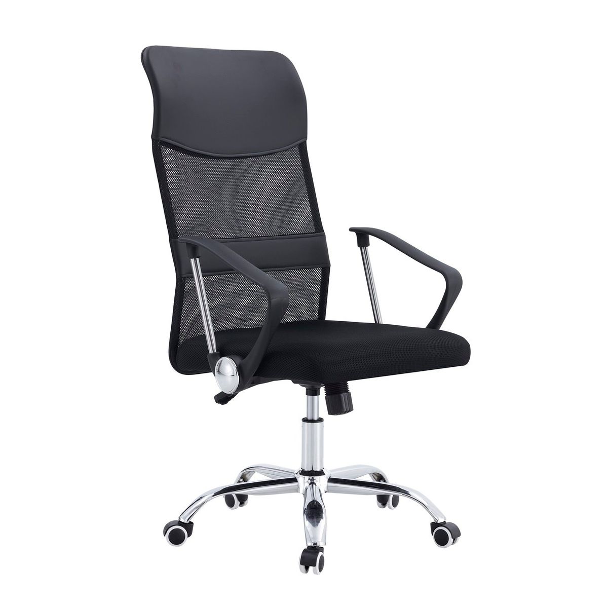 ARTHOME - Silla De Oficina Ejecutiva Londres Ergonomica Color Negro