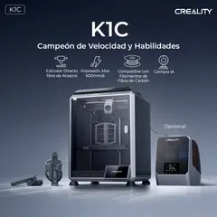 CREALITY - K1C CARBON - Impresora 3D - Alta Precisión