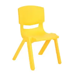 JUGUETON - Silla Infantil Resistente Amarilla