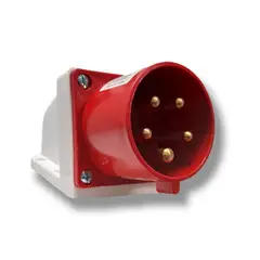 GENERICO - Enchufe Industrial Macho Sobrepuesto 3P+N+T 32A 380V IP44