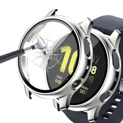 GENERICO - Protector Para Samsung Active 2 44mm / Plateado