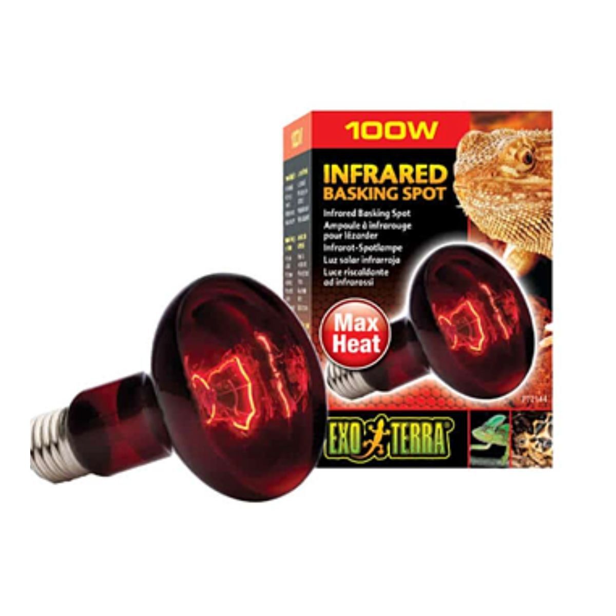 EXO TERRA - Ampolleta Infrarroja Exo Terra 100w Reptiles
