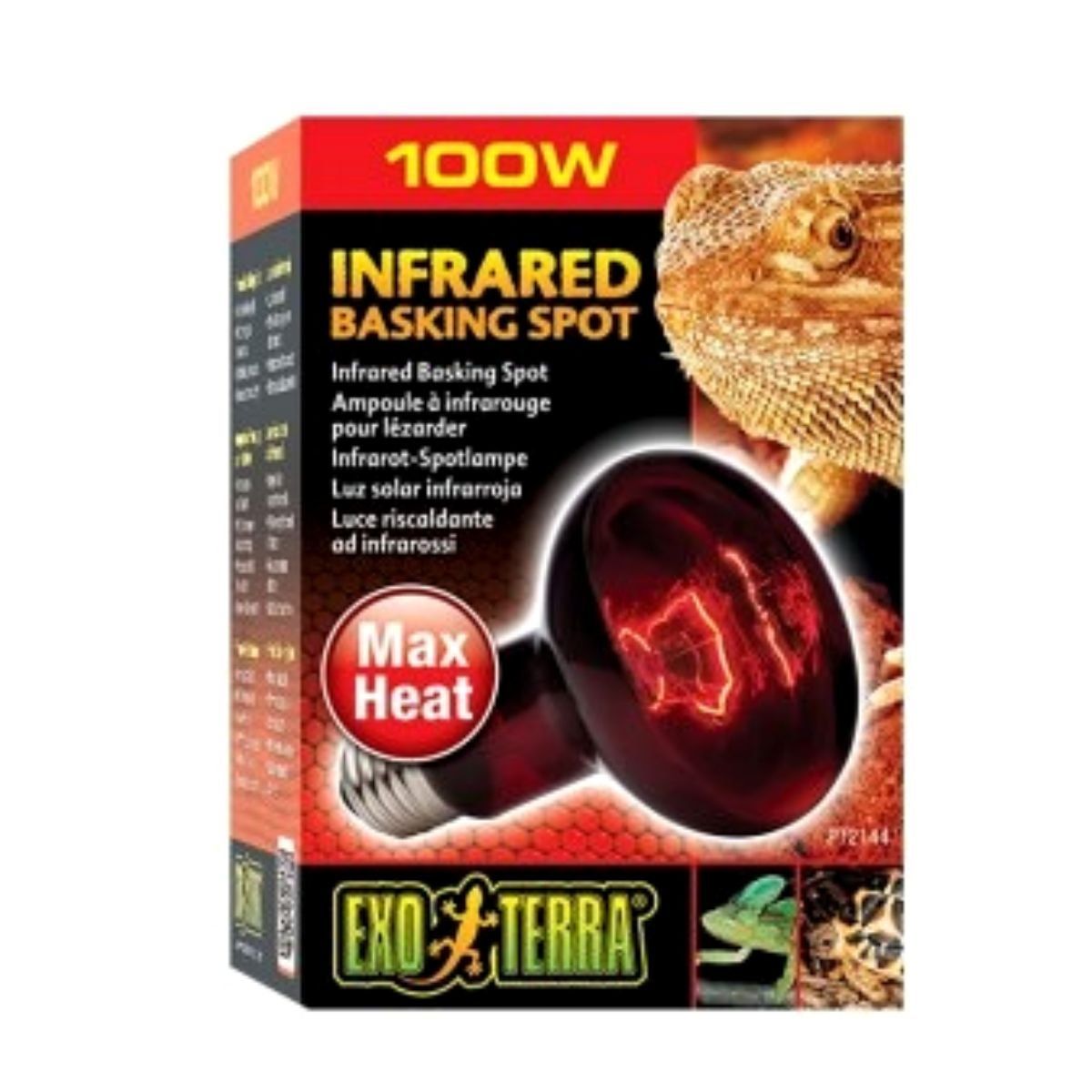 EXO TERRA - Ampolleta Infrarroja Exo Terra 100w Reptiles