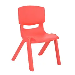 JUGUETON - Silla Infantil Resistente Roja