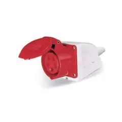 GENERICO - Enchufe Industrial Hembra Sobrepuesta 3P+N+T 16A 380V IP44