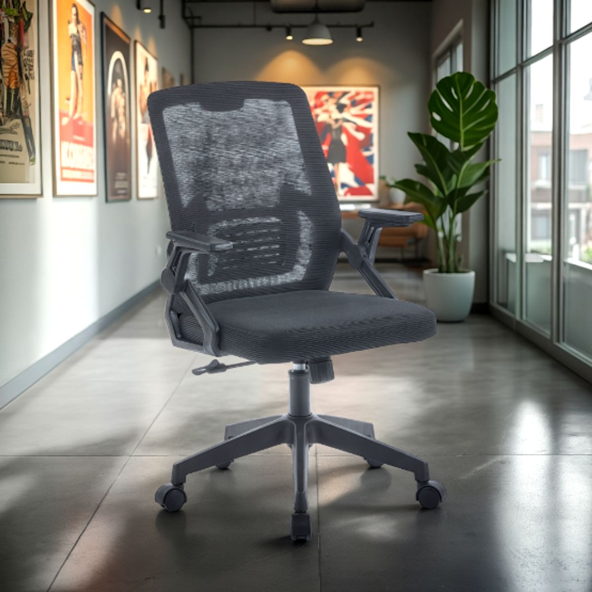 ARTHOME - Silla De Oficina Ejecutiva Montreal Ergonomica Color Negro