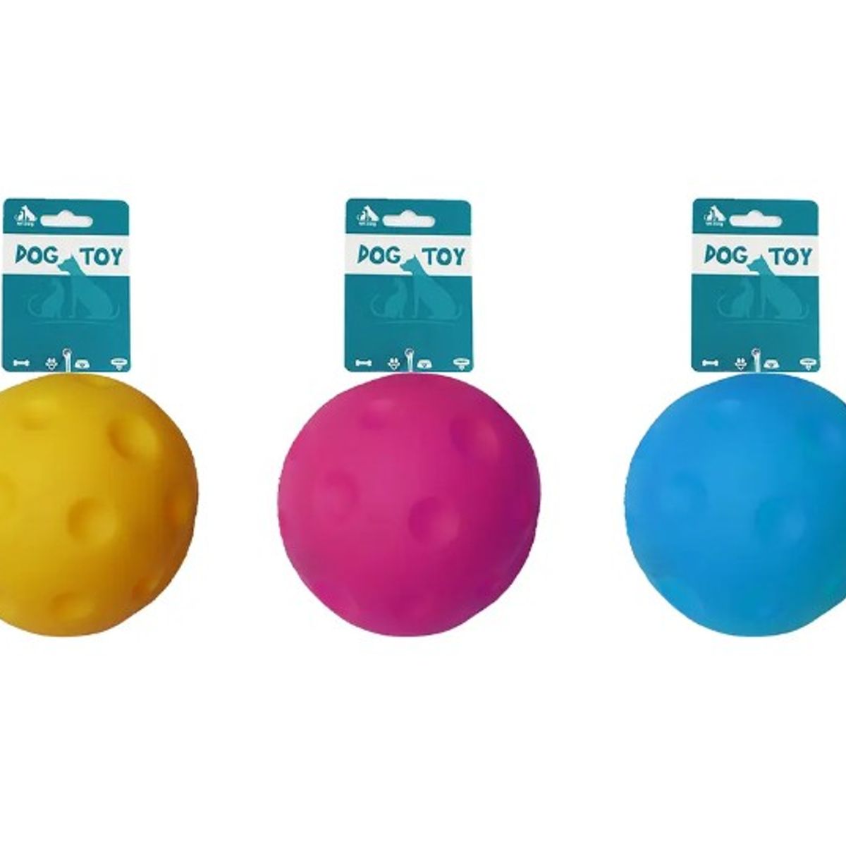 GENERICO - Bola De Punto Pequeño 7Cm 35G Color Aleatorio