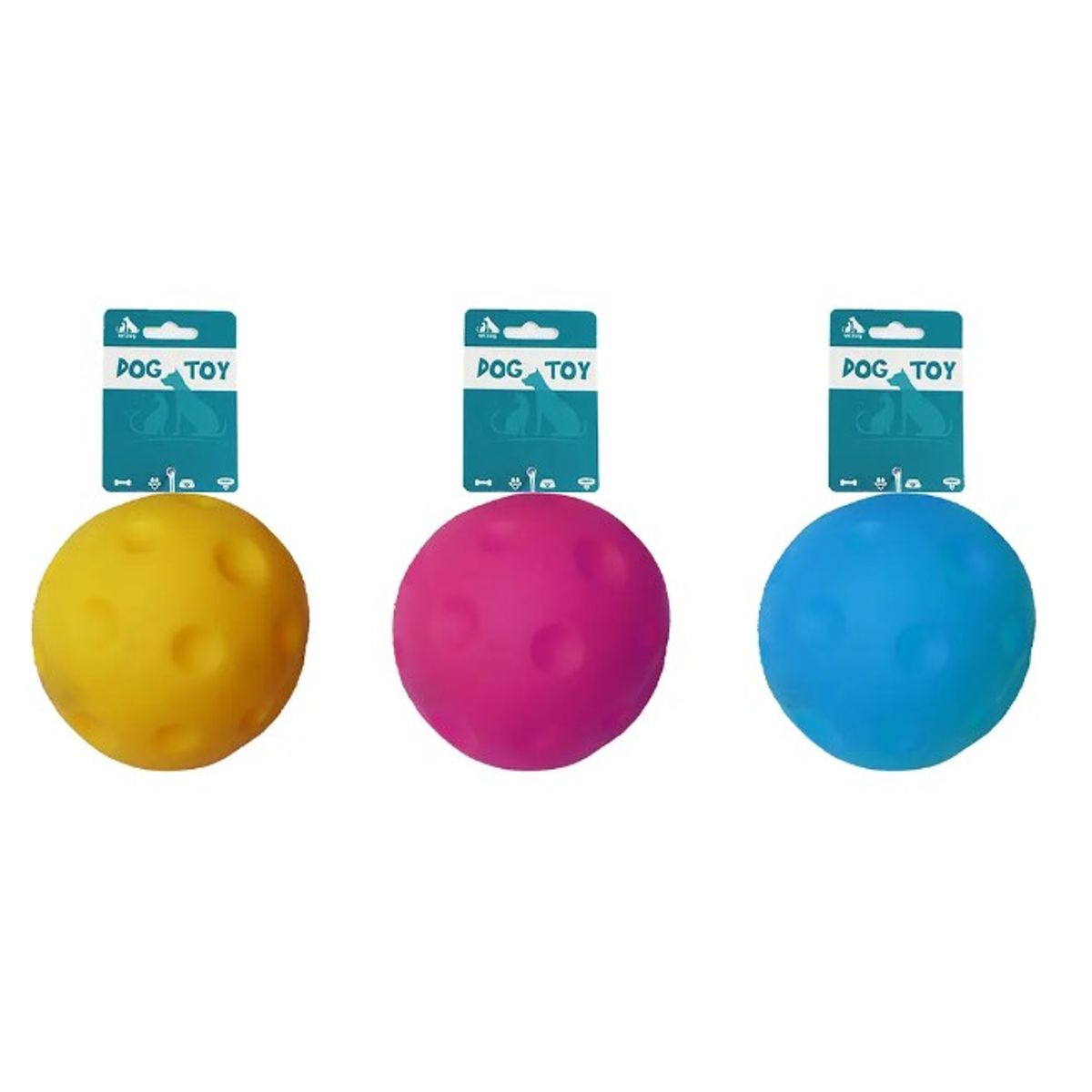 GENERICO - Bola De Punto Pequeño 7Cm 35G Color Aleatorio