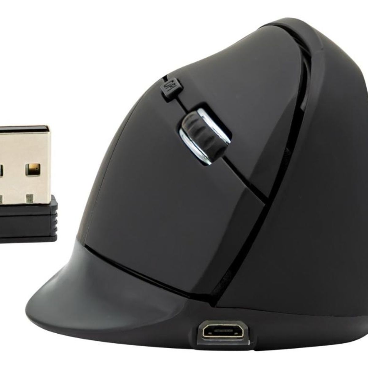 PHILCO - Mouse Inalambrico Philco Vertical Ergonomico 6b 1600dpi Usb