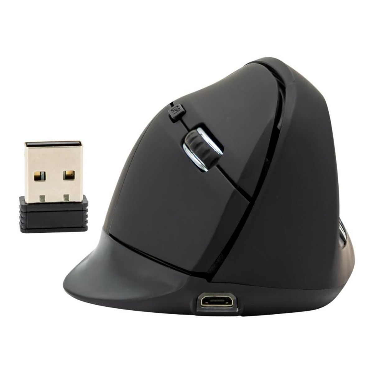 PHILCO - Mouse Inalambrico Philco Vertical Ergonomico 6b 1600dpi Usb