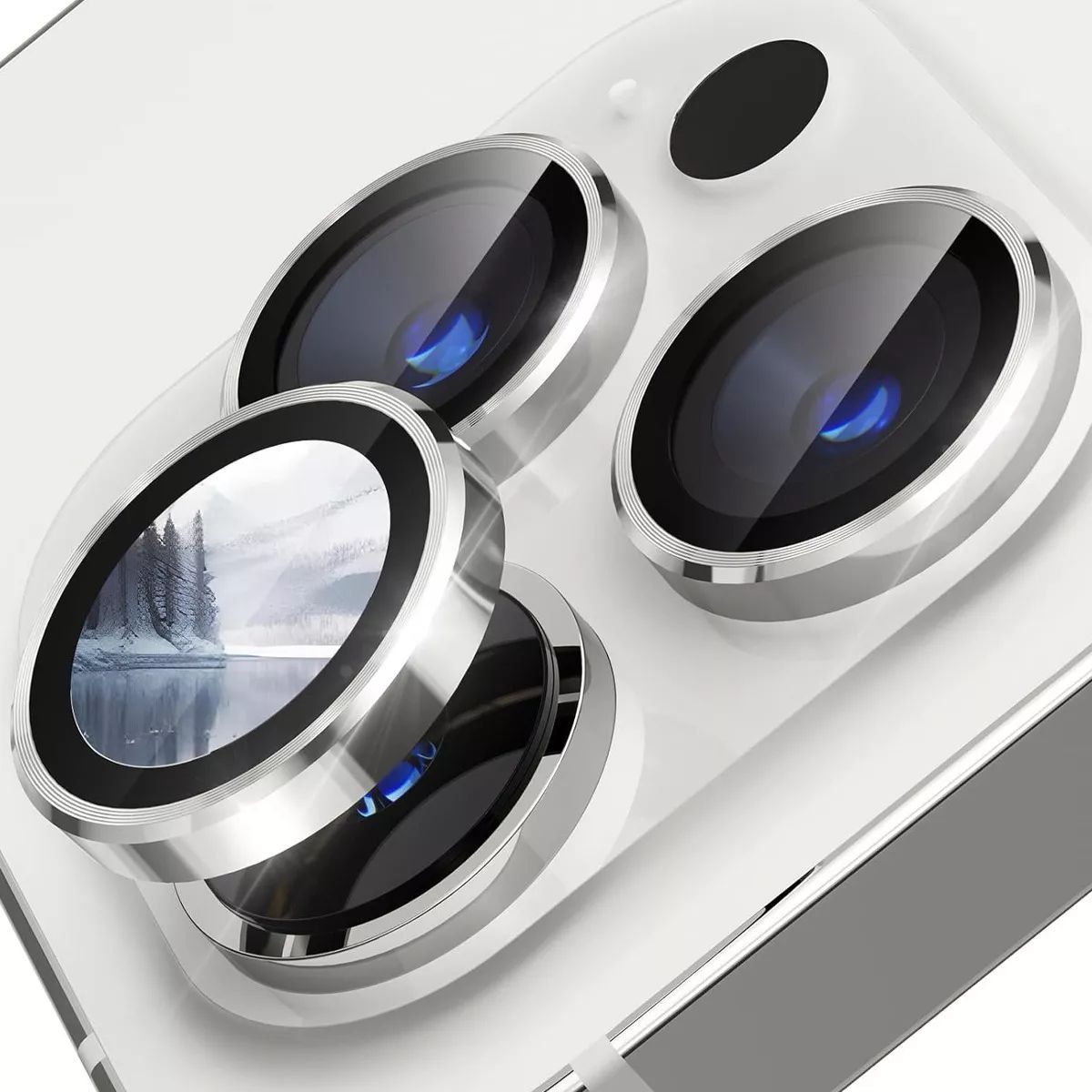 NUGLAS - Lentes Protectores Vidrio para Iphone 15 Pro / 15 Pro Max