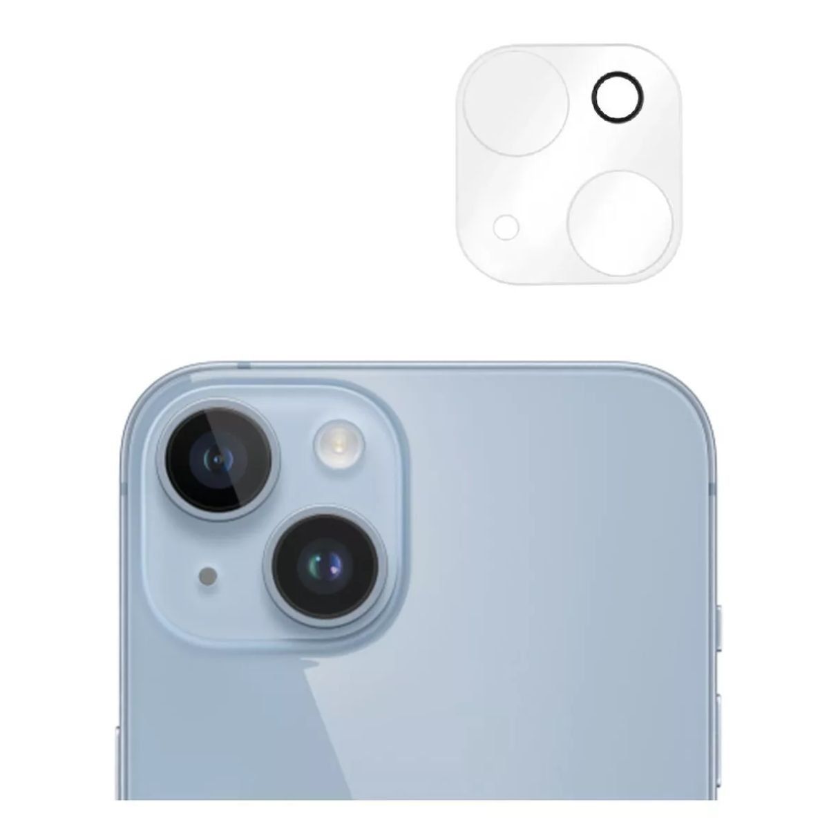 NUGLAS - Vidrio Protector de Camara para Iphone 14 y 14 Plus Nuglas 9H