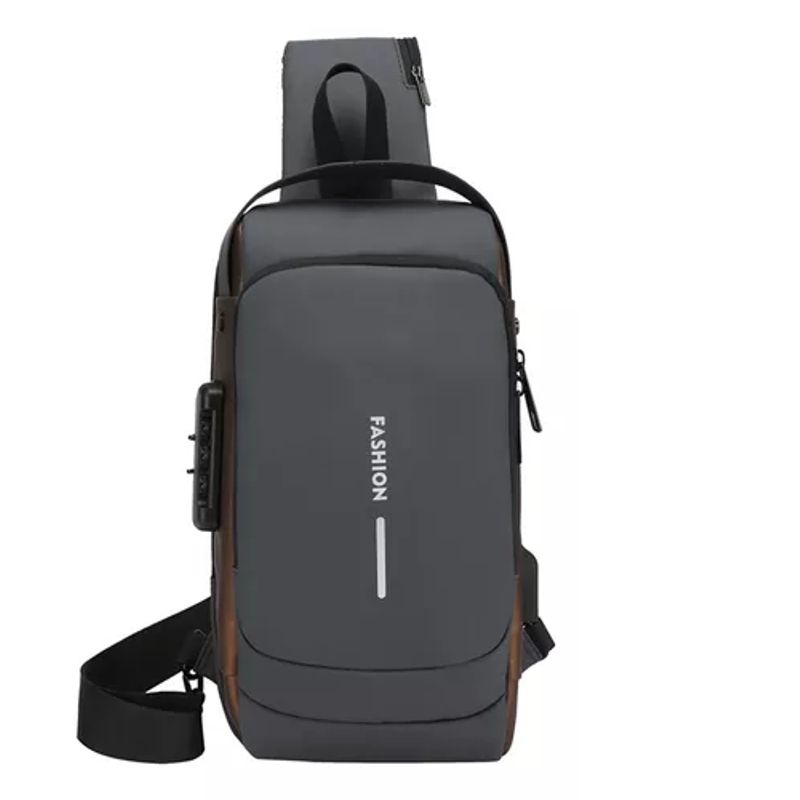 GENERICO - Bolsa De Moto Anti-robo Impermeable Bandolera Deportivo