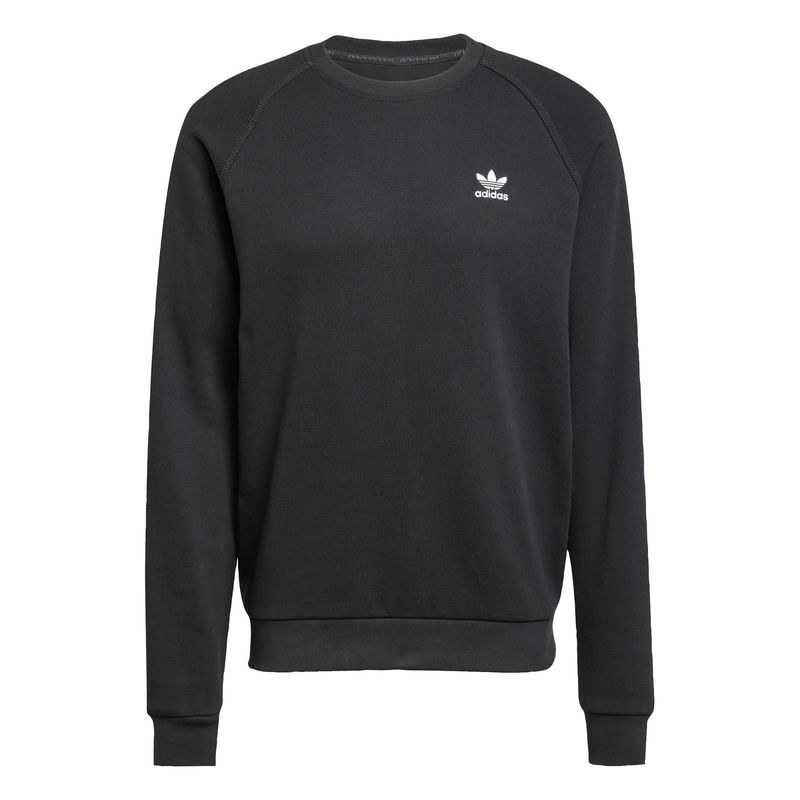 ADIDAS - Polerón Trifolio Essentials Felpa Francesa Cuello Redondo