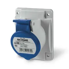 GENERICO - Enchufe Industrial Hembra Embutida 2P+T 16A 200-250V IP44