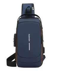 GENERICO - Bolsa De Moto Anti-robo Impermeable Bandolera Deportivo