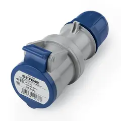 GENERICO - Enchufe Industrial Hembra Volante 2P+T 16A 200-250V IP44