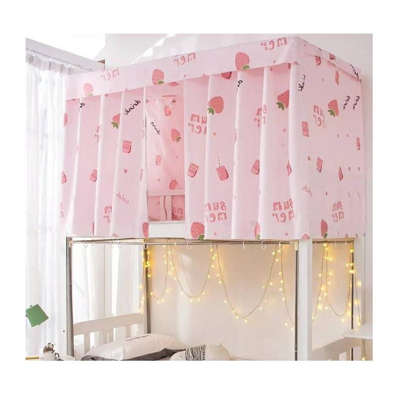 GENERICO - Toldo entretenido tipo carpa  para cama infantil FRUTILLA