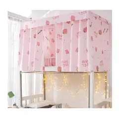 GENERICO - Toldo entretenido tipo carpa para cama infantil FRUTILLA