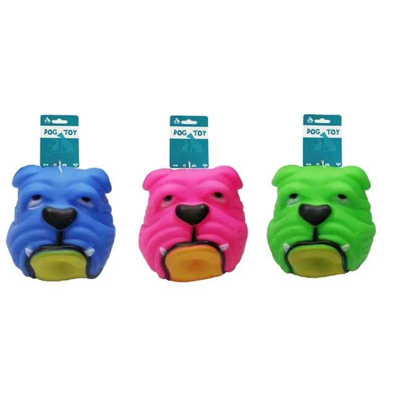 GENERICO - Cabeza De Perro 8Cm 55G Color Aleatorio