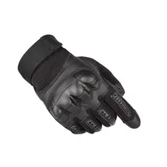 GENERICO - Guantes Cuero Con Pantalla Táctil Para Motocicleta Talla L