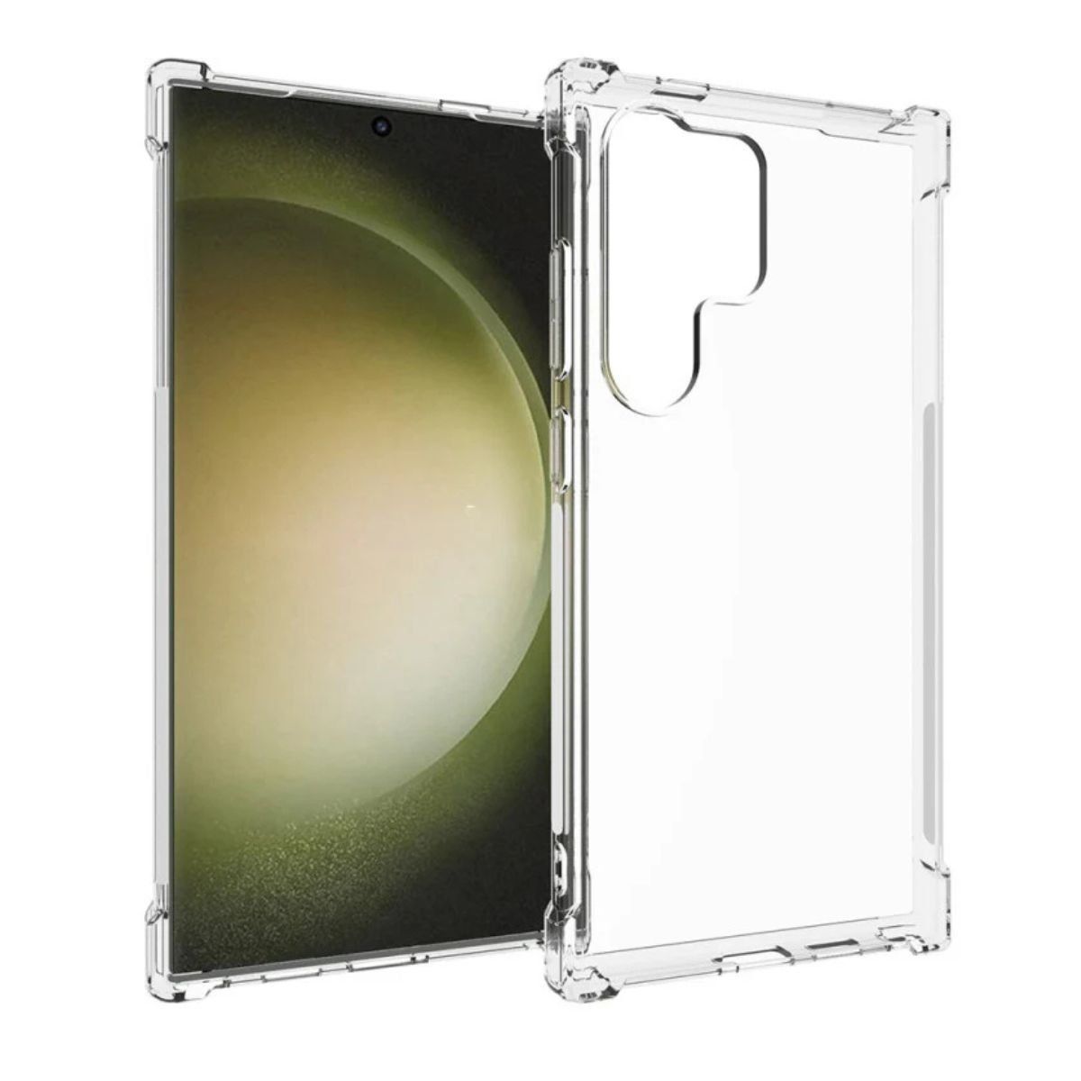GENERICO - Carcasa Para Samsung S24 Ultra Transparente Silicona