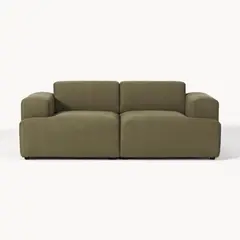 GENERICO - SOFA GASPAR 2 CUERPOS VERDE MUSGO