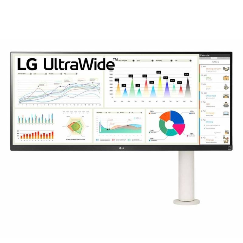 LG - Monitor LG UltraWide Ergonómico Full HD 34"