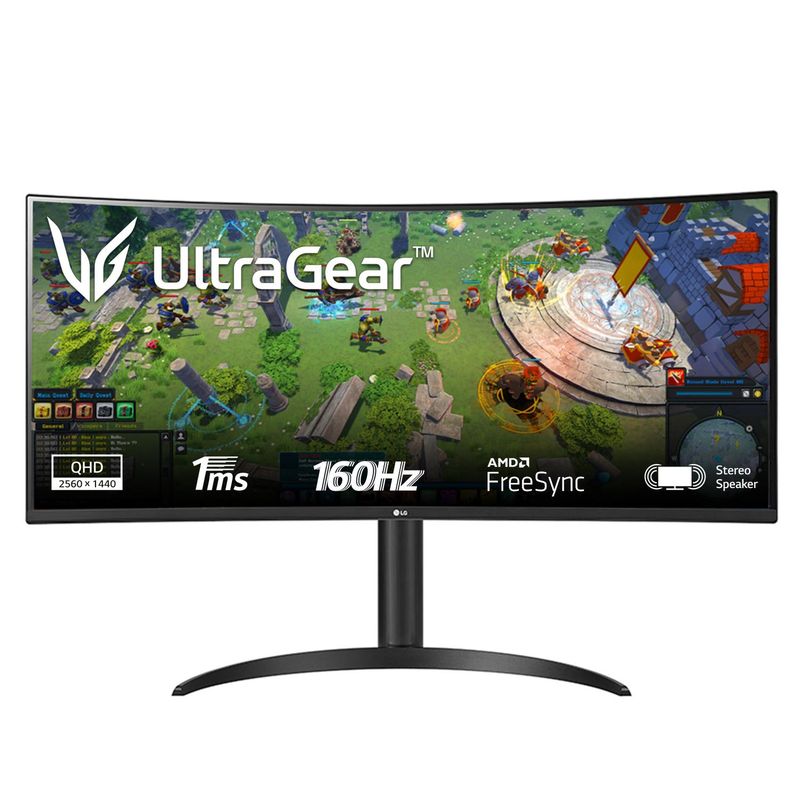 LG - Monitor Ultrapanorámico LG 34WP65C-B QHD 34"