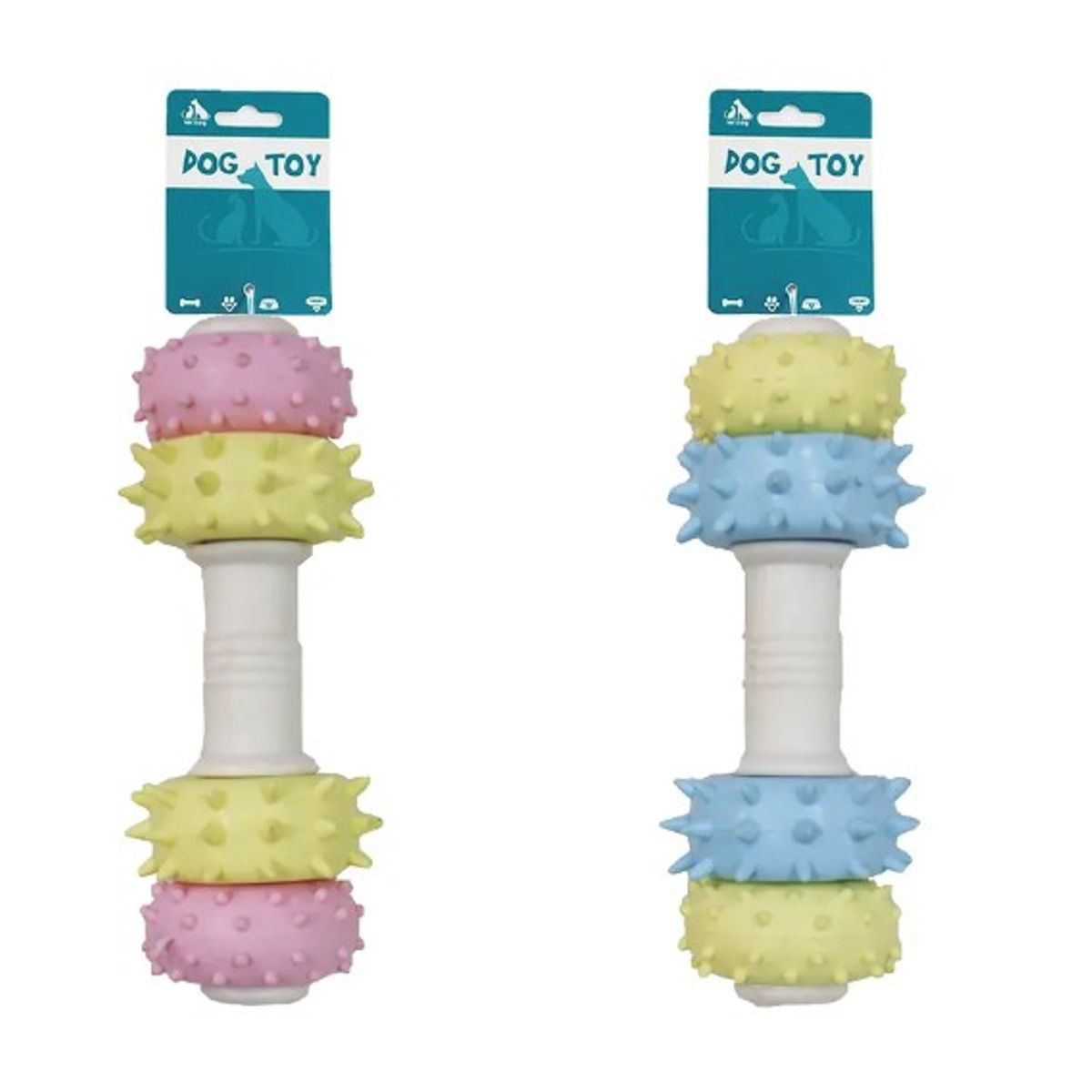 GENERICO - Barra Dental De Dientes Largos TPR Color Aleatorio