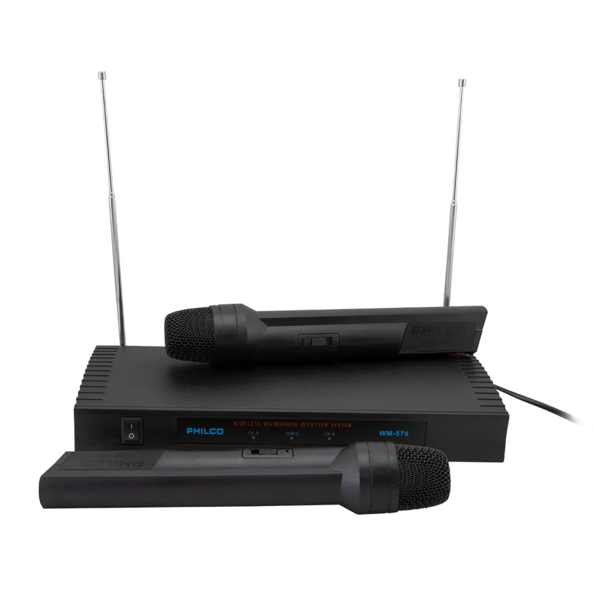 PHILCO - MICROFONOS INALAMBRICOS VHF FM WM570 PHILCO