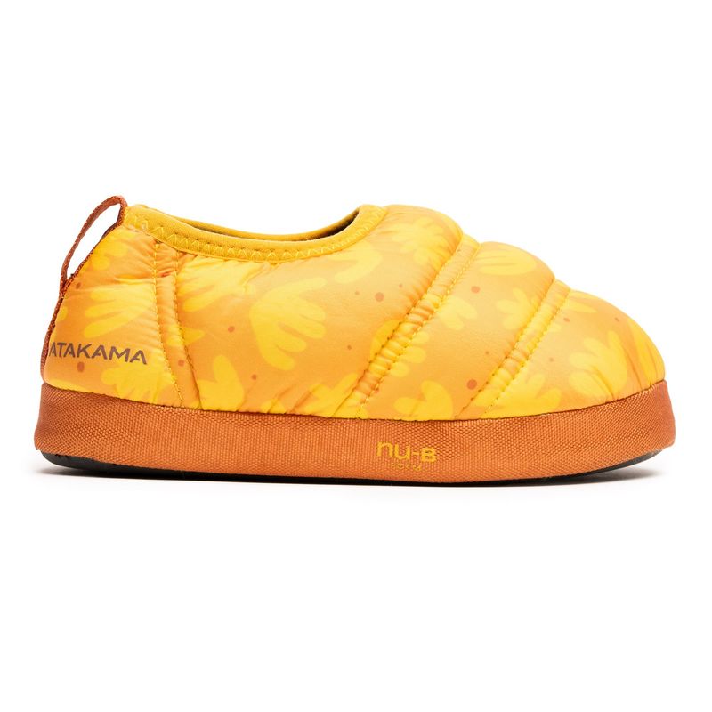 ATAKAMA OUTDOOR - Pantufla Térmica Niño Futaleufú Azul Petróleo Print Atakama Outdoor
