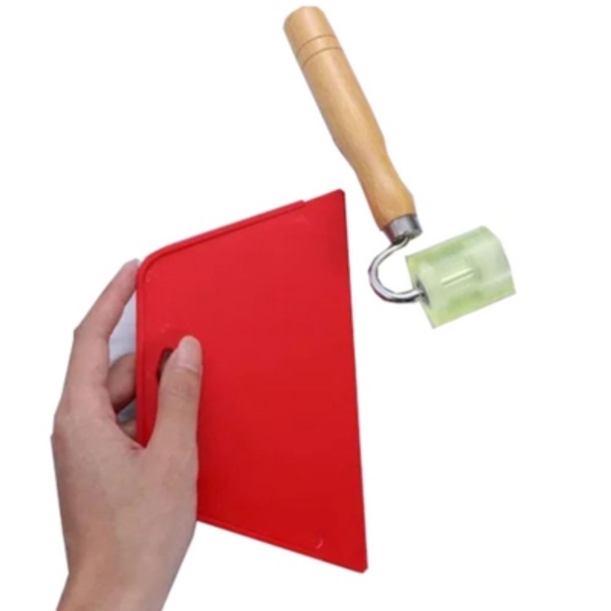 GENERICO - Set de Herramientas para Instalación Papel Mural Con Rodillo Espátula