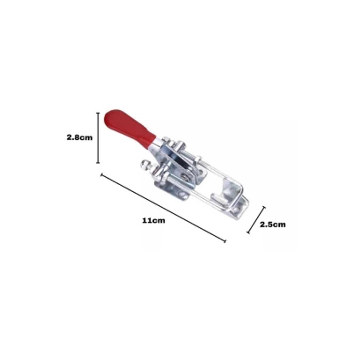 GENERICO - 2 Abrazaderas Sujetadoras De Palanca Liberación Rápida 160kg