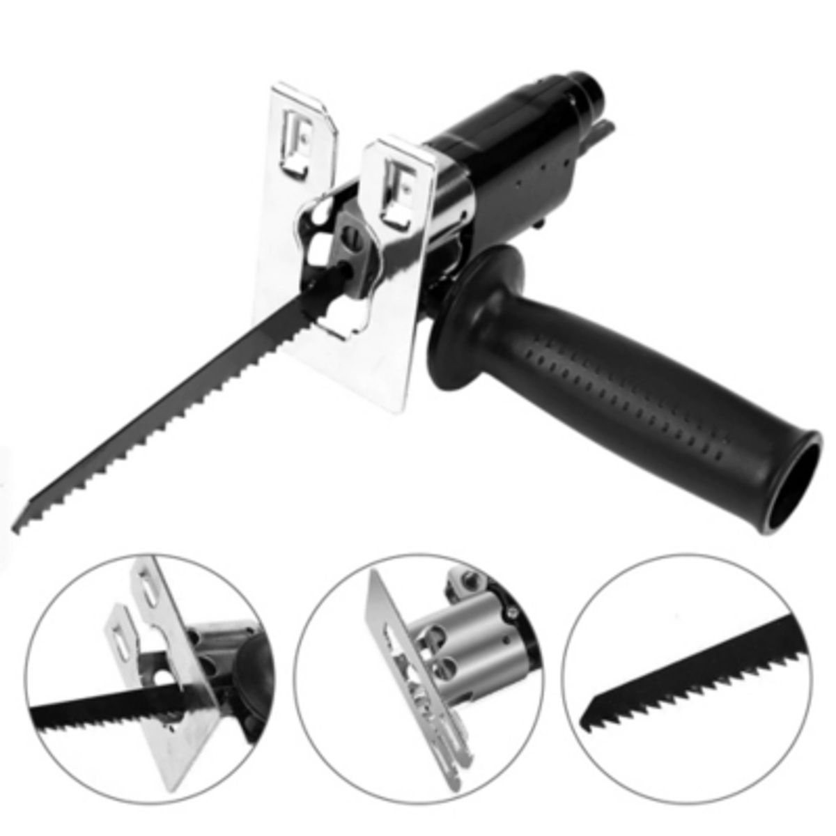 GENERICO - Adaptador Profesional De Sierra Recíproca Para Taladro