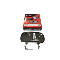 GOTEK - Espejo Panoramico Acero Inoxidable 8 X 4 PuLG