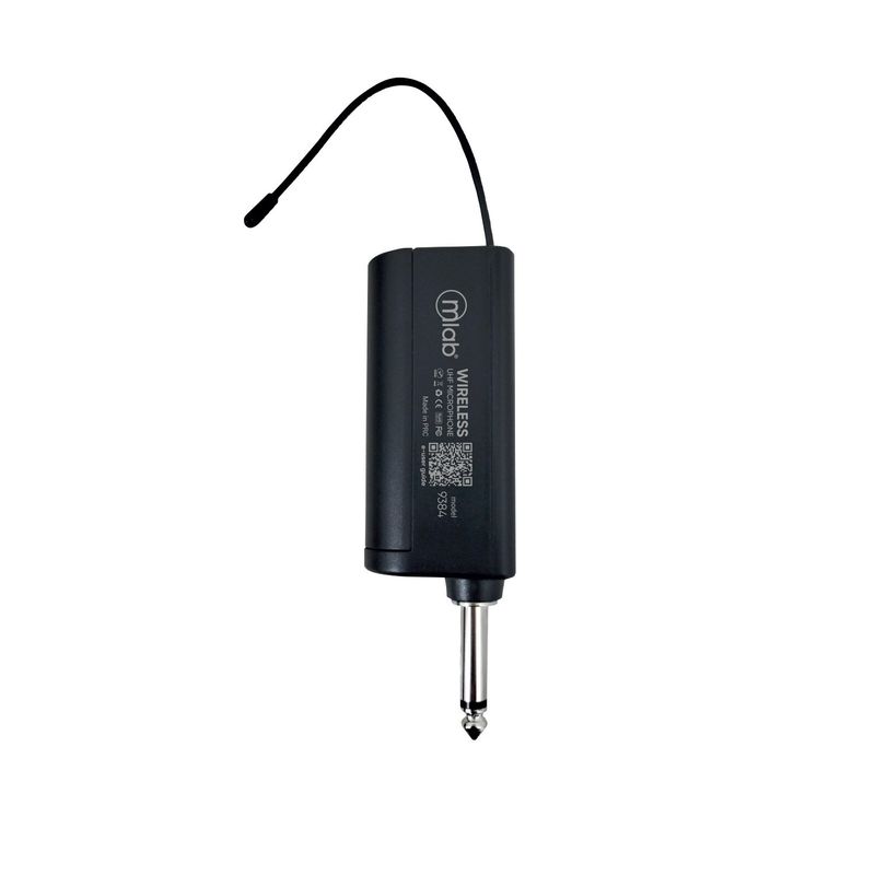 MLAB - Micrófono Inalámbrico UHF Portátil Recargable-9384