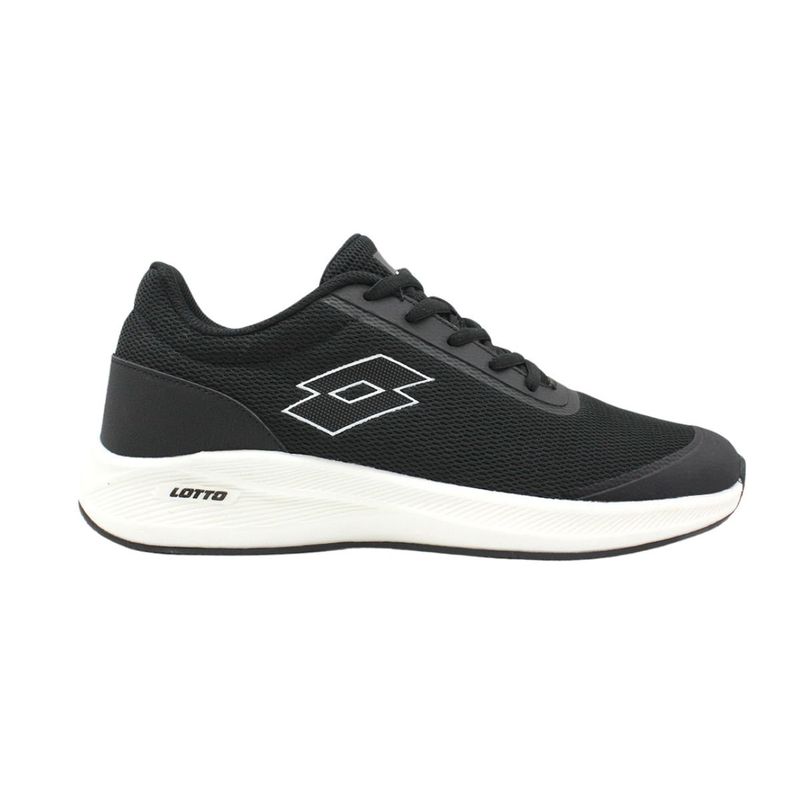 LOTTO Zapatilla Running Juvenil Lotto Verso R JR L Negro Negro