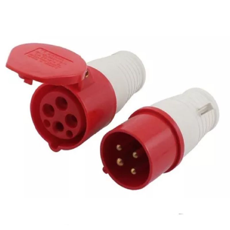 BAUL MAGICO - Enchufe Industrial Macho Volante Mas Hembra B24