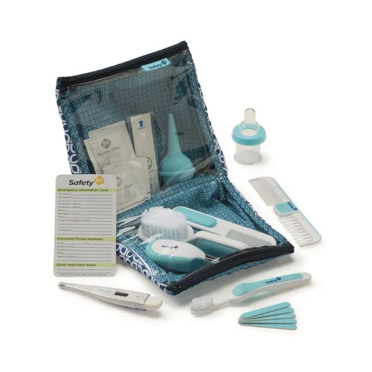 SAFETY 1ST - Kit De Aseo Y Salud Bebe Celeste Safety 1st 25 pcs