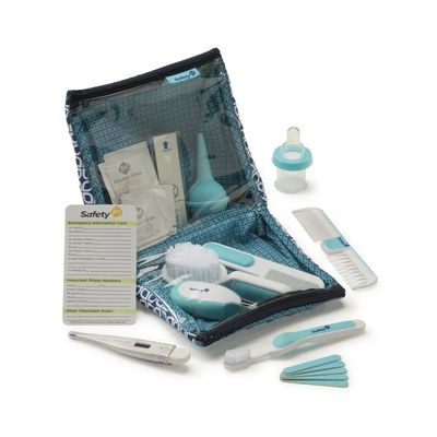 Imagen 2 del producto Kit De Aseo Y Salud Bebe Celeste 25 pcs