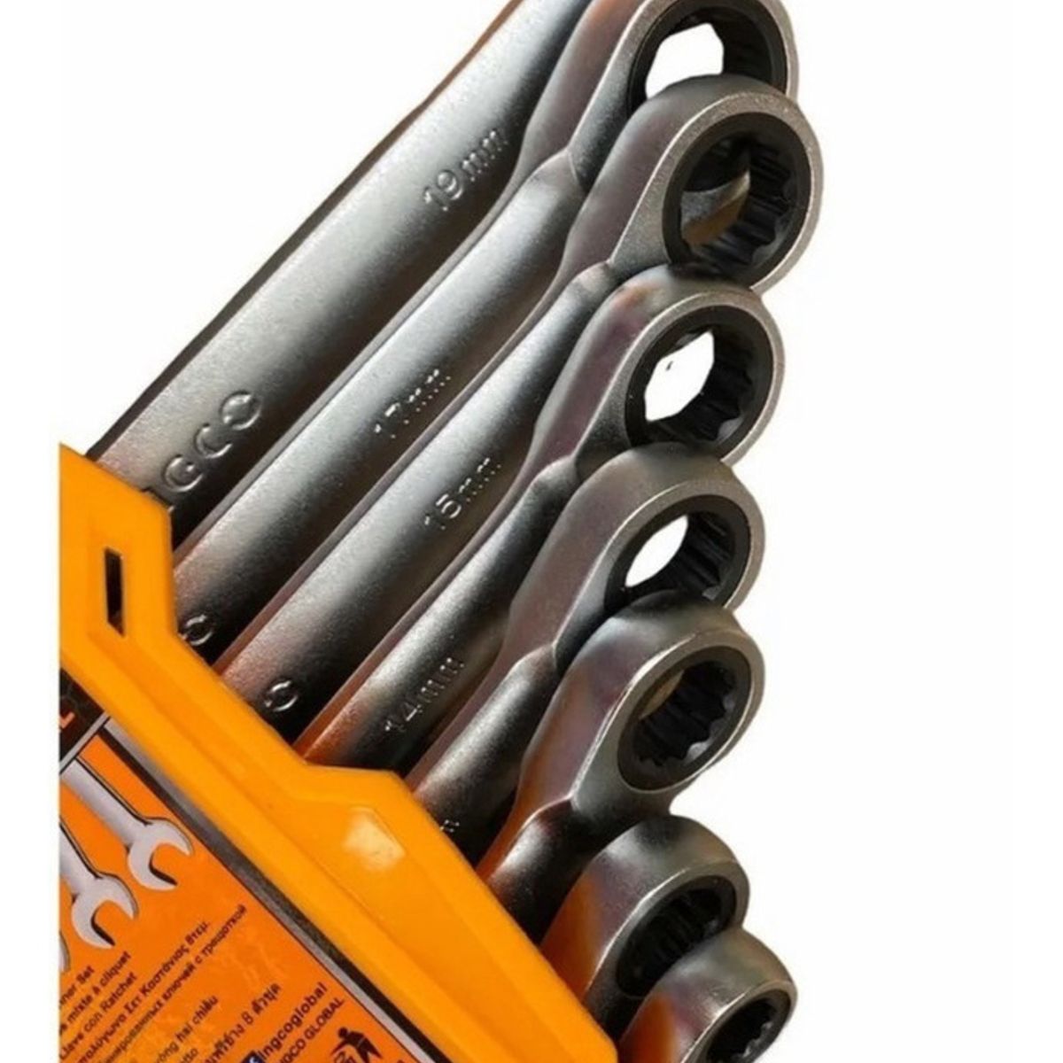 INGCO - Set 8 Llaves Punta Corona Chicharra 8-19 Mm Ingco Hkspar1082