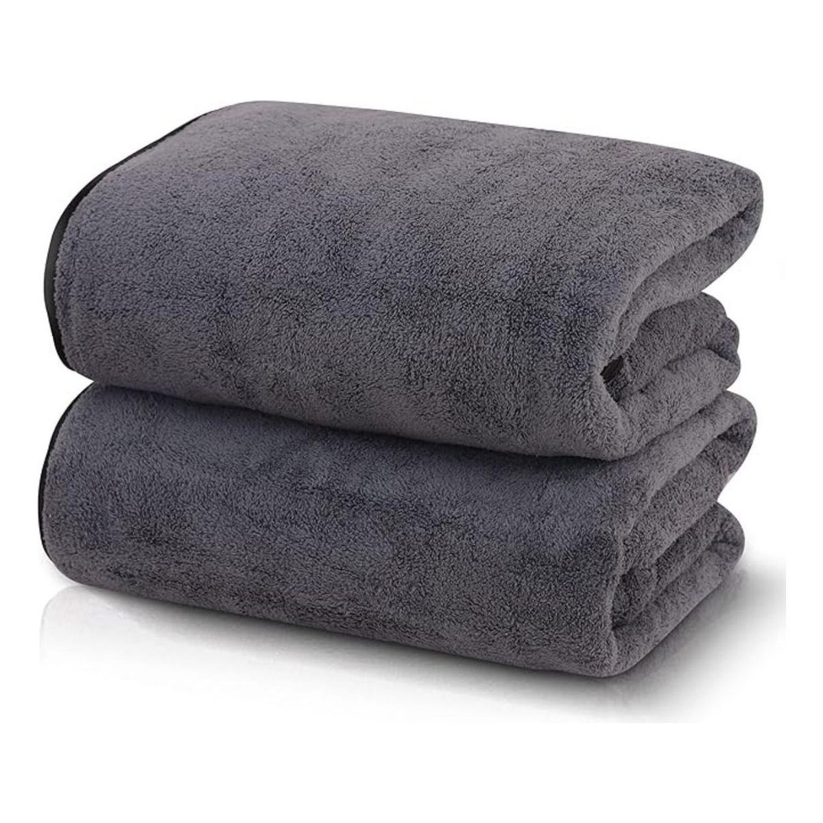 AZ AURAZEUS - Set De 2 Toallas Grande De Baño Toallon 100 x 140 Cm Microfibra Az