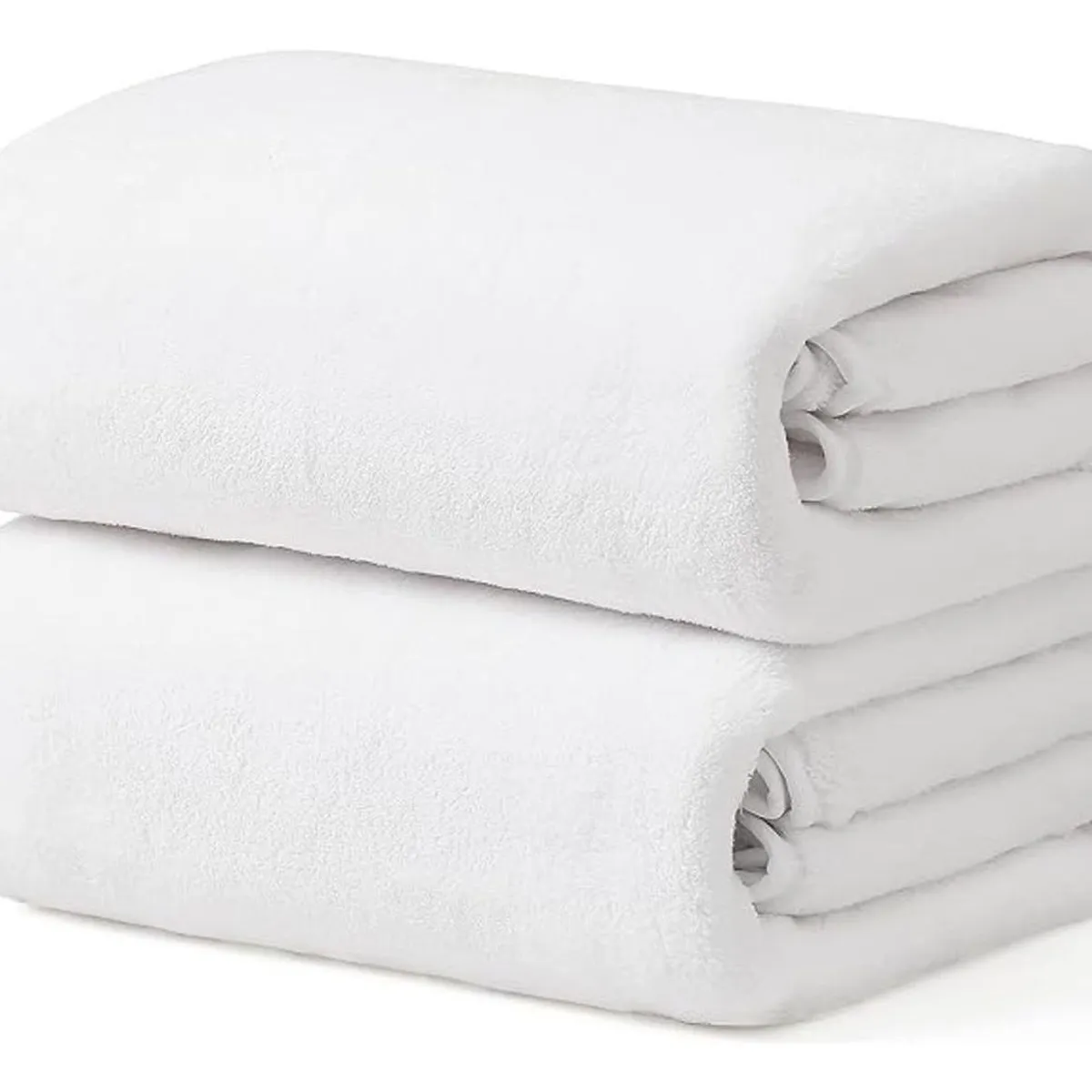 AZ AURAZEUS - Set De 2 Toallas Grande De Baño Toallon 100 x 140 Cm Microfibra Az